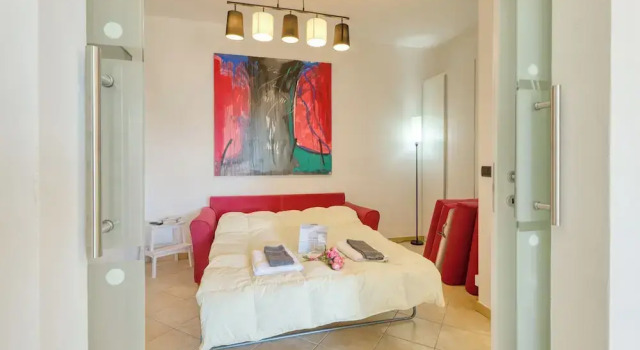 Семейные апартаменты с 2 комнатами с видом на море Miramare LUX Apartments