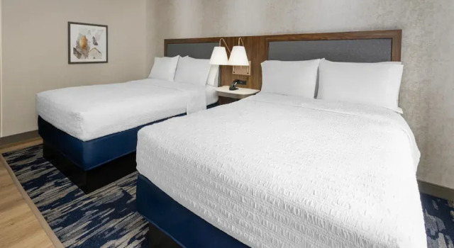 Четырёхместный номер Classic Hampton Inn & Suites Richmond Glenside