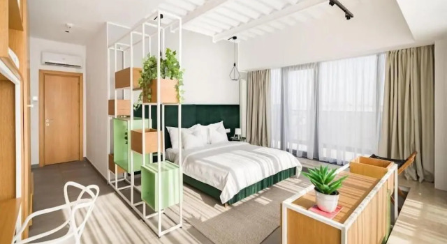 Семейный люкс с частичным видом на море Riva Mamaia Beach Apart Hotel