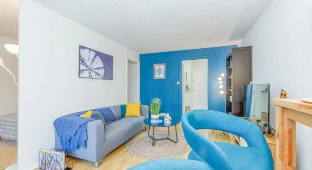 Charming T2, wifi, air conditioning, balcony, Rezervasyon Daire Grenoble Grenoble Area