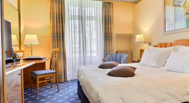 Двухместный номер Standard Hotel Mirabeau, BW Signature Collection, Lausanne