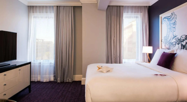 Двухместный номер Standard Hampton Inn & Suites New Orleans Canal St. French Quarter