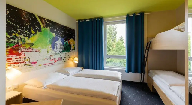 Четырёхместный номер Standard B&B Hotel Mülheim an der Ruhr