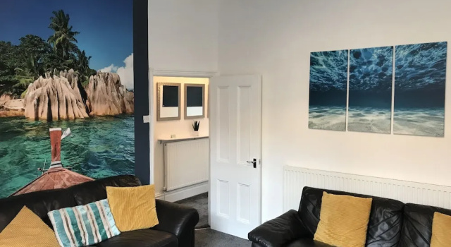 Коттедж Comfort Bright Spacious 3-bed With Office & Patio, Preston