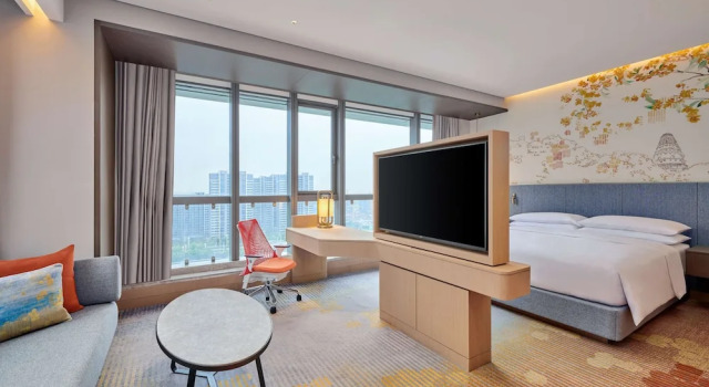 Номер Deluxe Hilton Garden Inn Suzhou Wuzhong