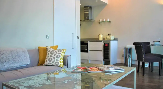 Номер Standard Пентхаус c 1 комнатой One Bed Penthouse Apartment in City Road