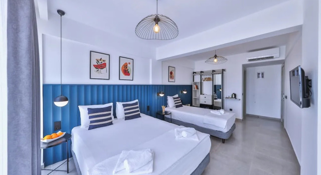 Трёхместный номер Standard Aphrodite Hotel Kaş