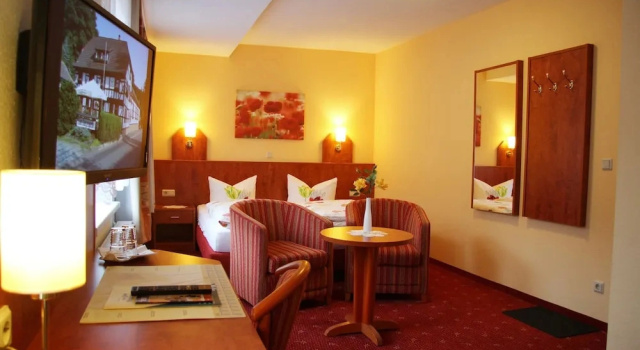 Двухместный номер Standard с видом на горы Hotel Zum Bürgergarten