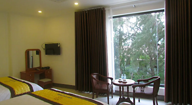 Семейный номер Standard с видом на горы Ninh Chu Hotel
