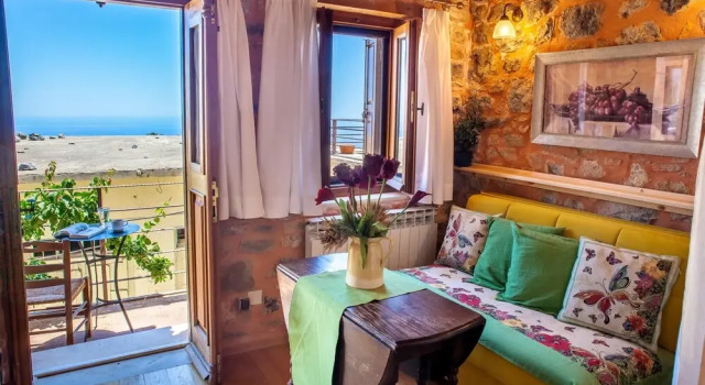 House With 3 Bedrooms in Anatoli, With Wonderful sea View, Furnished Terrace and Wifi, Забронировать Отель Отели East Crete с парковкой, Парковка