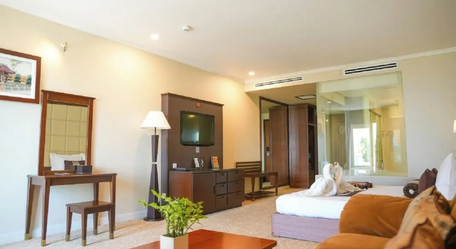 Двухместный номер Deluxe с балконом и с видом на море Sea Links Beach Hotel