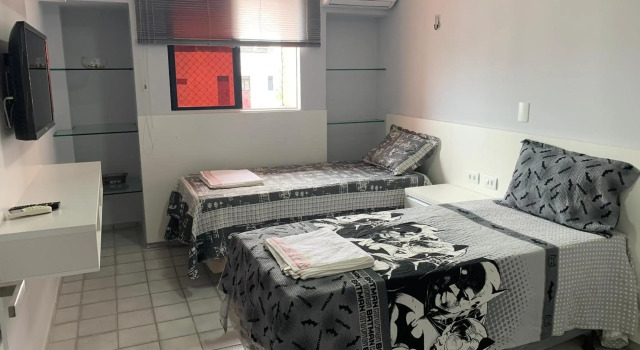 Apartamento amplo com acesso direto à praia!