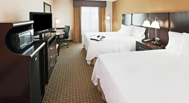Четырёхместный номер Standard Hampton Inn & Suites Dumas