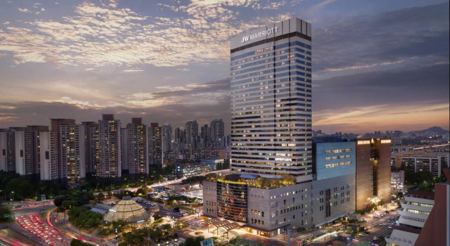 Двухместный номер гостевой с видом на реку JW Marriott Hotel Seoul