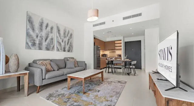 Апартаменты Deluxe Stayis-Luxurious 1 Br Burj khalifa view