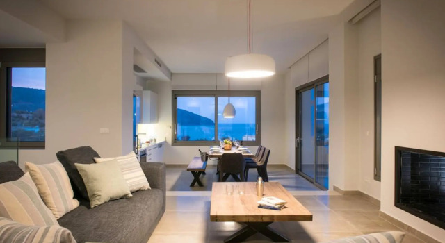 Modern design 3 bedroom villa next to the sandy beach