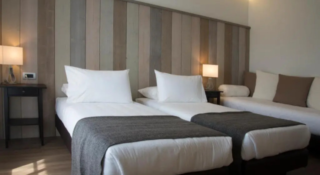 Трёхместный номер Standard с видом на бассейн Cascina36 B&B