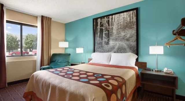 Двухместный номер Standard Super 8 by Wyndham Carbondale