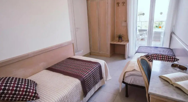 Одноместный номер Standard с частичным видом на море Hotel Margherita