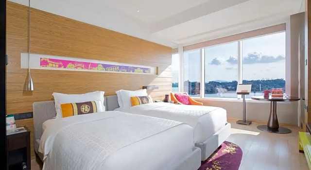 Одноместный номер Standard с видом на море Hotel Indigo Xiamen Harbour by IHG