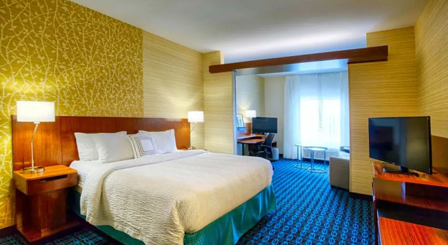 Двухместный люкс Fairfield Inn & Suites by Marriott Austin San Marcos