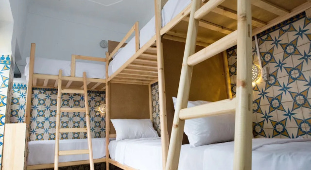 (camerata femminile) letto in camerata Boho 27 Hostel Marrakech