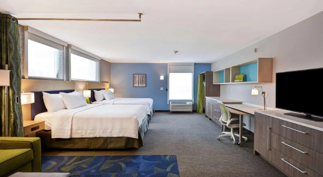 Четырёхместная студия Home2 Suites By Hilton Grand Rapids North