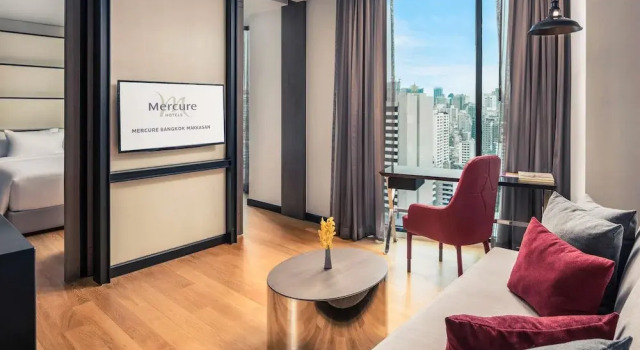 Двухместный люкс Mercure Bangkok Makkasan
