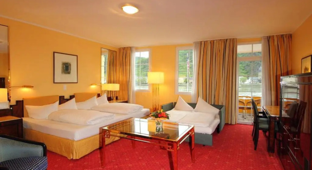 Семейный номер Standard Hotel Rheinfels - Radfahrer Willkommen