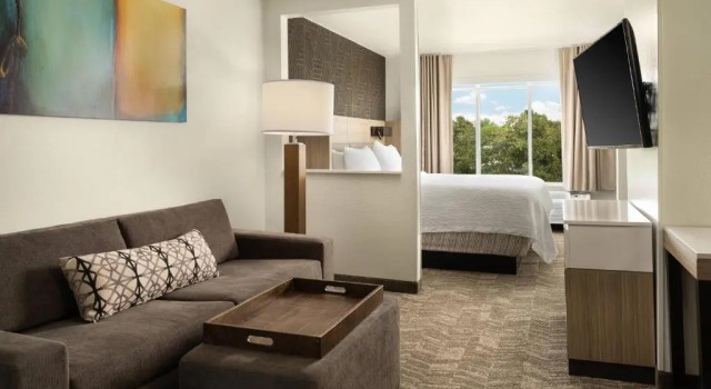 Двухместный люкс c 1 комнатой SpringHill Suites Dallas Arlington North