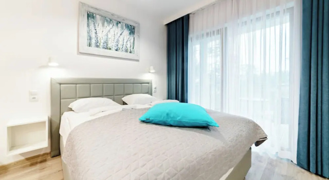 Студия с балконом Apartamenty Sun & Snow Sarnia Residence