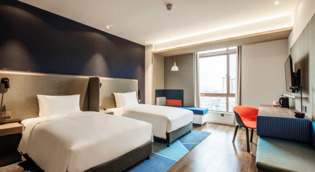 Двухместный номер Standard Holiday Inn Express Zhangjiagang Free Trade Zone by IHG