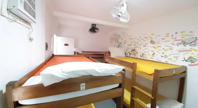 Кровать в общем номере (женский номер) Dormitelsph El Nido