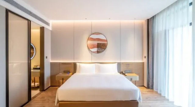 Семейный люкс с видом на улицу Blossom Attic DuJiangYan