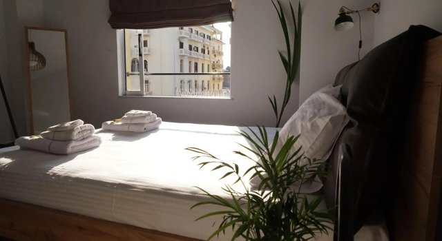 Aristotelous Square Luxury Studio, Забронировать Отель Отели Салоников с парковкой, рядом с Базилика Святого Димитрия, Парковка