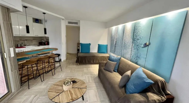 Студия Studio moderne - Port de Mandelieu - Proche Mer