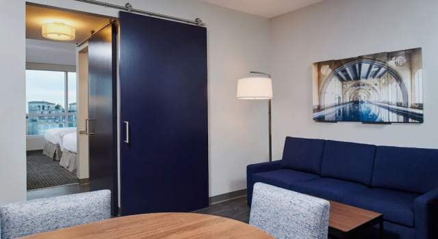 Люкс c 1 комнатой с видом на город Residence Inn By Marriott Berkeley