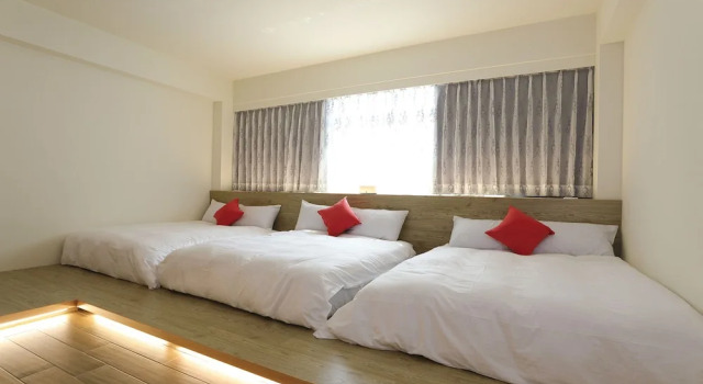 Четырёхместный номер Comfort Colorful Balloons Homestay