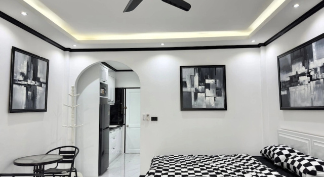 Stylish Studio With Balcony - Baan Suan Lalana Jomtien
