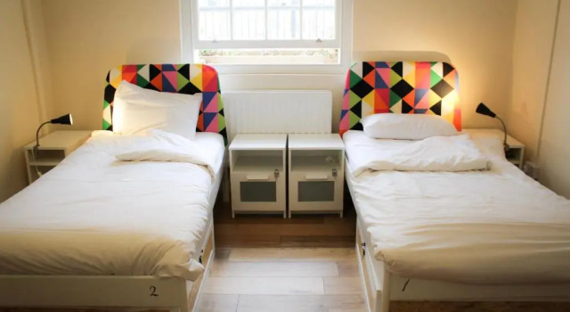 Кровать в общем номере Park Villa Boutique Hostel