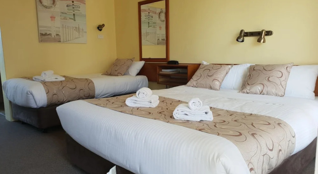 Двухместный номер Standard с балконом и с видом на реку Moon River Motor Inn