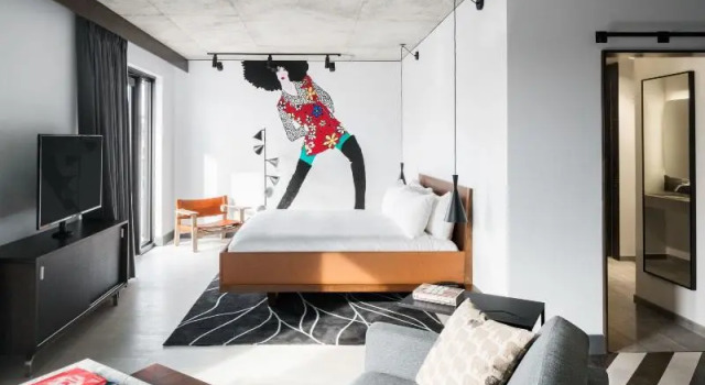 Двухместный номер Standard с балконом The Maven Hotel at Dairy Block