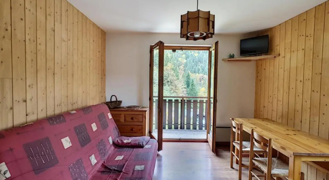 APPARTEMENT ST JEAN D'AULPS - PROCHE MORZINE - PIED DES PISTES - Moussière 8, Забронировать Апартаменты/квартира Сен-Жан-д'Ольп Порт дю Солей