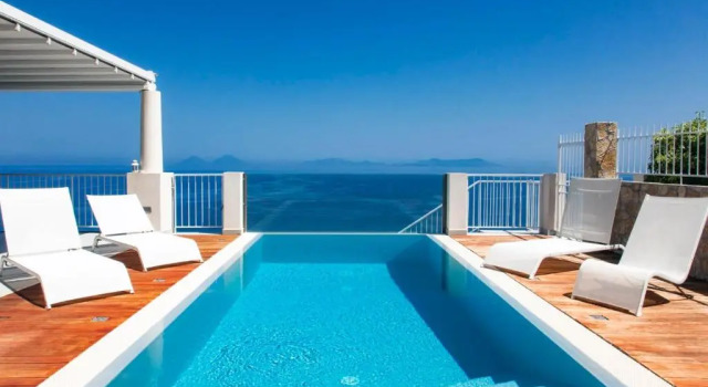 Вилла с 2 комнатами Villas dOrlando - with private pool and sea view