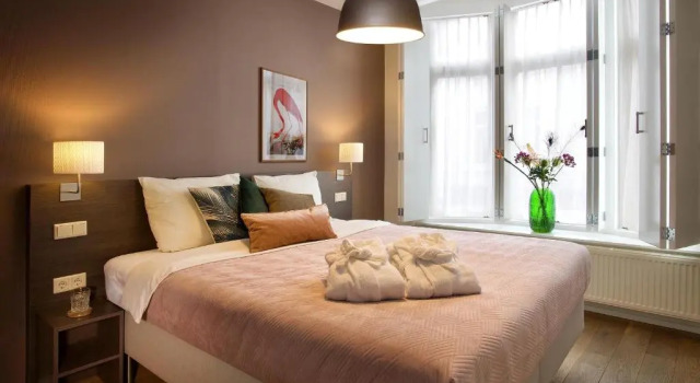 Люкс с красивым видом из окна Haarlem Hotel Suites