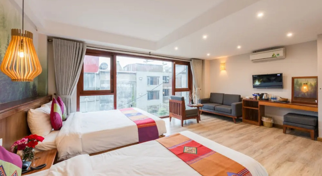 Трёхместный номер Superior Sapa Panorama Hotel