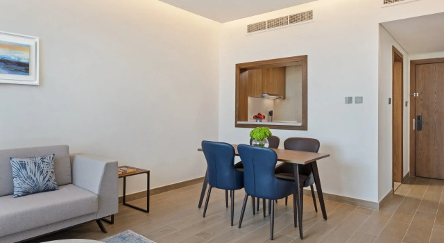 Апартаменты c 1 комнатой с видом на море Beach Bay Hotel Mirfa