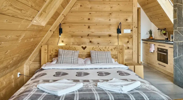 Апартаменты Comfort c 1 комнатой с видом на горы Willa Wojdyłówka