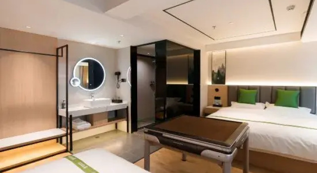 Люкс GreenTree Inn Express Hotel (Lingbi Luohe East Road Lady Shopping Plaza)