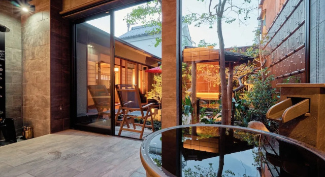 Коттедж KONJAKUSO Nara Naramachi "MUSHIBUROYA" Sauna Villa